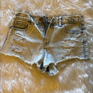 Jean shorts